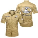 All-Round Utility Tractor Exclusive Logo Short Sleeved Shirt, Gift For All-Round Utility Tractor Lovers CAR444 - Khaki
