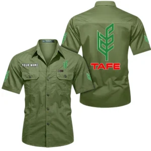 Multi-Purpose Tractor Exclusive Logo Short Sleeved Shirt, Gift For Multi-Purpose Tractor Lovers CAR444 - Fruit Green