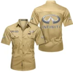 Executive Car Exclusive Logo Short Sleeved Shirt, Gift For Executive Car Enthusiasts CAR444 - Khaki