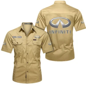 Executive Car Exclusive Logo Short Sleeved Shirt, Gift For Executive Car Enthusiasts CAR444 - Khaki