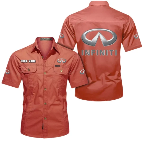 High-End Crossover Exclusive Logo Short Sleeved Shirt, Gift For High-End Crossover Enthusiasts CAR444 - Red