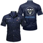 Flexhaul Systems Exclusive Logo Short Sleeved Shirt, Gift For Flexhaul Systems Enthusiasts CAR444 - Dark Blue