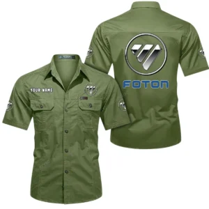 FuturoDrive Equipment Exclusive Logo Short Sleeved Shirt, Gift For FuturoDrive Equipment Enthusiasts CAR444 - Fruit Green