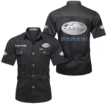 Sports Auto Exclusive Logo Short Sleeved Shirt, Gift For Sports Auto Lovers CAR444 - Black