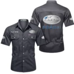 Exotic Coupe Exclusive Logo Short Sleeved Shirt, Gift For Exotic Coupe Lovers CAR444 - Gray