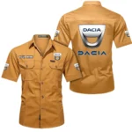 Dynamicpower Motors Exclusive Logo Short Sleeved Shirt, Gift For Dynamicpower Motors Lovers CAR444 - Turmeric