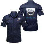 Digipower Machines Exclusive Logo Short Sleeved Shirt, Gift For Digipower Machines Enthusiasts CAR444 - Dark Blue