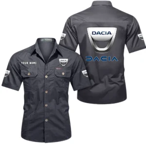 Directhaul Equipment Exclusive Logo Short Sleeved Shirt, Gift For Directhaul Equipment Enthusiasts CAR444 - Gray
