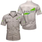 Versatile Work Tractor Exclusive Logo Short Sleeved Shirt, Gift For Versatile Work Tractor Lovers CAR444 - Beige