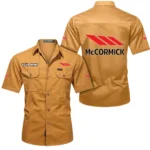 Farm Power Machine Exclusive Logo Short Sleeved Shirt, Gift For Farm Power Machine Enthusiasts CAR444 - Turmeric