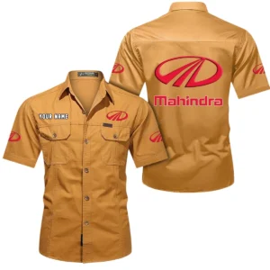 Multipurpose Field Tractor Exclusive Logo Short Sleeved Shirt, Gift For Multipurpose Field Tractor Enthusiasts CAR444 - Turmeric