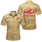Rural Workhorse Tractor Exclusive Logo Short Sleeved Shirt, Gift For Rural Workhorse Tractor Lovers CAR444 - Khaki