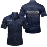 Commercial Hauler Exclusive Logo Short Sleeved Shirt, Gift For Commercial Hauler Lovers CAR444 - Dark Blue