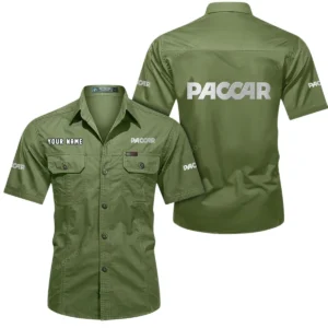 Commercial Lorry Exclusive Logo Short Sleeved Shirt, Gift For Commercial Lorry Lovers CAR444 - Fruit Green