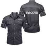 Transport Vehicle Exclusive Logo Short Sleeved Shirt, Gift For Transport Vehicle Lovers CAR444 - Gray