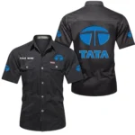 TerraMax Machines Exclusive Logo Short Sleeved Shirt, Gift For TerraMax Machines Enthusiasts CAR444 - Black