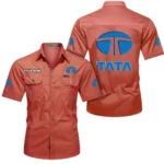 TerrainMaster Systems Exclusive Logo Short Sleeved Shirt, Gift For TerrainMaster Systems Enthusiasts CAR444 - Red