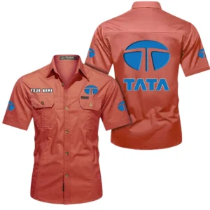 TerrainMaster Systems Exclusive Logo Short Sleeved Shirt, Gift For TerrainMaster Systems Enthusiasts CAR444 - Red