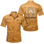 Performance Sedan Exclusive Logo Short Sleeved Shirt, Gift For Performance Sedan Lovers CAR444 - Turmeric