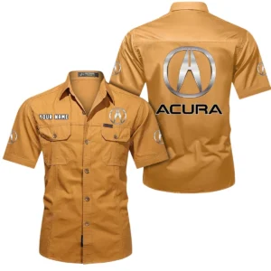 Performance Sedan Exclusive Logo Short Sleeved Shirt, Gift For Performance Sedan Lovers CAR444 - Turmeric