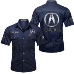 Prestige Automobile Exclusive Logo Short Sleeved Shirt, Gift For Prestige Automobile Enthusiasts CAR444 - Dark Blue