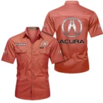 High-End SUV Exclusive Logo Short Sleeved Shirt, Gift For High-End SUV Lovers CAR444 - Red