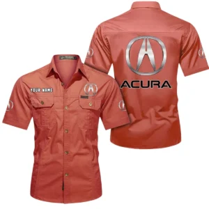 High-End SUV Exclusive Logo Short Sleeved Shirt, Gift For High-End SUV Lovers CAR444 - Red