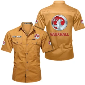 Compact Drive Exclusive Logo Short Sleeved Shirt, Gift For Compact Drive Enthusiasts CAR444 - Turmeric