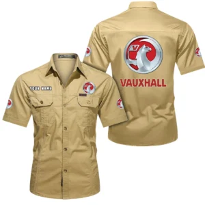 Reliable Ride Exclusive Logo Short Sleeved Shirt, Gift For Reliable Ride Enthusiasts CAR444 - Khaki