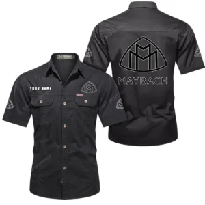 Grand Luxury Ride Exclusive Logo Short Sleeved Shirt, Gift For Grand Luxury Ride Lovers CAR444 - Black
