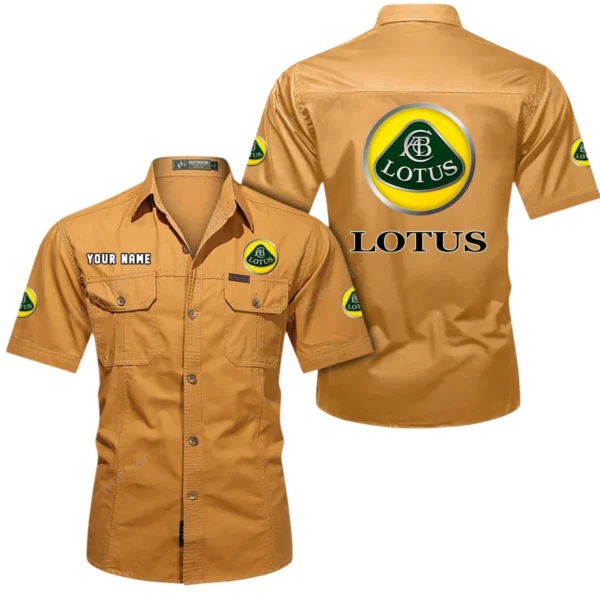 Exotic Sports Vehicle Exclusive Logo Short Sleeved Shirt, Gift For Exotic Sports Vehicle Lovers CAR444 - Turmeric