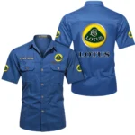 Precision Handling Car Exclusive Logo Short Sleeved Shirt, Gift For Precision Handling Car Enthusiasts CAR444 - Cowboy Blue