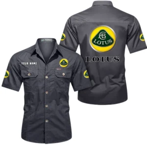 Lightweight Performance Car Exclusive Logo Short Sleeved Shirt, Gift For Lightweight Performance Car Enthusiasts CAR444 - Gray