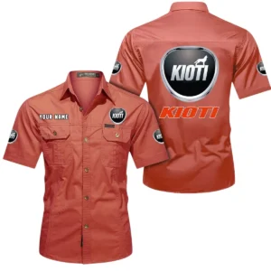 Multi-Purpose Tractor Exclusive Logo Short Sleeved Shirt, Gift For Multi-Purpose Tractor Enthusiasts CAR444 - Red