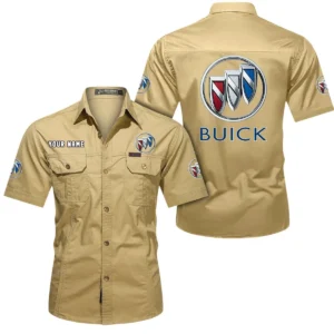 High-End Coupe  Exclusive Logo Short Sleeved Shirt, Gift For High-End Coupe  Enthusiasts CAR444 - Khaki