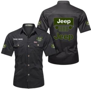 4x4 Vehicle Maker Exclusive Logo Short Sleeved Shirt, Gift For 4x4 Vehicle Maker Lovers CAR444 - Black