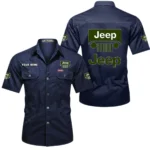 Trail-Ready SUV Exclusive Logo Short Sleeved Shirt, Gift For Trail-Ready SUV Lovers CAR444 - Dark Blue