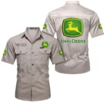 Crop Management Rig Exclusive Logo Short Sleeved Shirt, Gift For Crop Management Rig Enthusiasts CAR444 - Beige