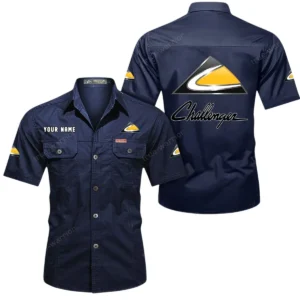 Performance Coupe Exclusive Logo Short Sleeved Shirt, Gift For Performance Coupe Enthusiasts CAR444 - Dark Blue