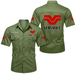 Versatile Exclusive Logo Short Sleeved Shirt, Gift For Versatile Lovers CAR444 - Fruit Green