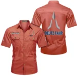 Tillage Tractor Exclusive Logo Short Sleeved Shirt, Gift For Tillage Tractor Lovers CAR444 - Red