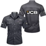 Industrial Loader Exclusive Logo Short Sleeved Shirt, Gift For Industrial Loader Enthusiasts CAR444 - Gray