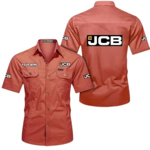 Digging Rig Exclusive Logo Short Sleeved Shirt, Gift For Digging Rig Enthusiasts CAR444 - Red