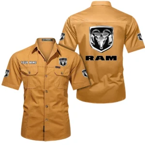 Strong Utility Pickup Exclusive Logo Short Sleeved Shirt, Gift For Strong Utility Pickup Lovers CAR444 - Turmeric