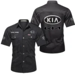 Car  Exclusive Logo Short Sleeved Shirt, Gift For Car  Enthusiasts CAR444 - Black