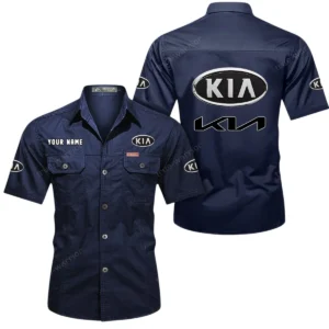 Family Sedan  Exclusive Logo Short Sleeved Shirt, Gift For Family Sedan  Enthusiasts CAR444 - Dark Blue