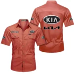 Small City Car  Exclusive Logo Short Sleeved Shirt, Gift For Small City Car  Enthusiasts CAR444 - Red
