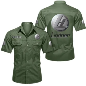 Small Auto Exclusive Logo Short Sleeved Shirt, Gift For Small Auto Enthusiasts CAR444 - Army Green