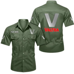 Landmaster Machines Exclusive Logo Short Sleeved Shirt, Gift For Landmaster Machines Enthusiasts CAR444 - Army Green