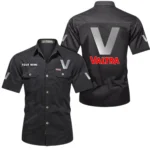 Smart Agriculture Tractor Exclusive Logo Short Sleeved Shirt, Gift For Smart Agriculture Tractor Lovers CAR444 - Black